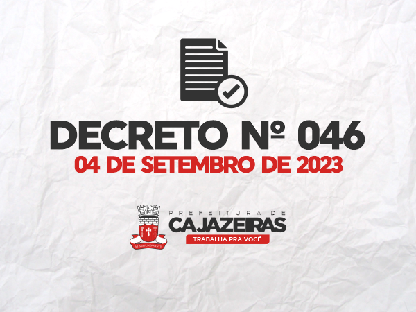 Facultativo: órgãos municipais de Cajazeiras não funcionarão nesta sexta-feira, 08