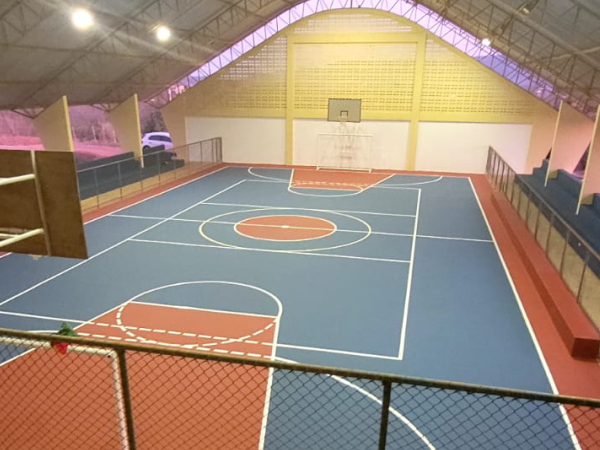 Incentivando o esporte: Prefeitura de Cajazeiras revitaliza mais um ginásio poliesportivo