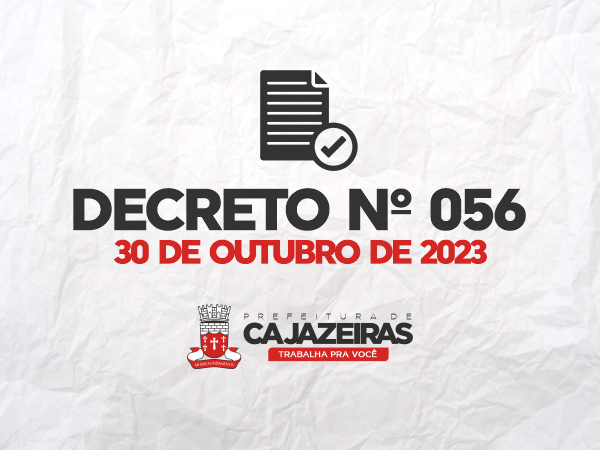 Repartições públicas municipais de Cajazeiras terão ponto facultativo, nesta sexta-feira, 03