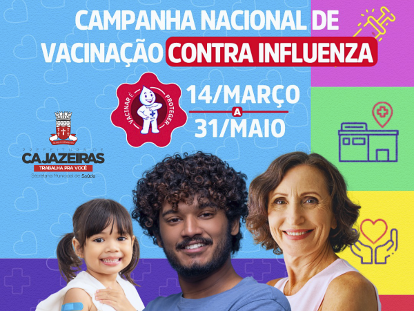 Prefeitura realiza vacinação contra a Influenza em todas as UBS do município; veja quem pode se vacinar