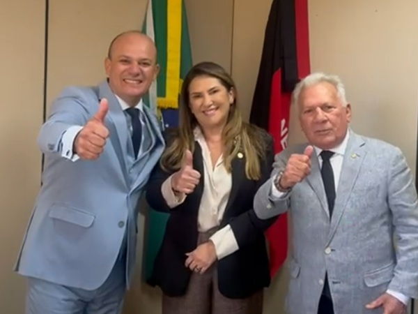 Corrinha Delfino assegura recusos para a saúde e transporte escolar junto ao deputado federal Cabo Gilberto