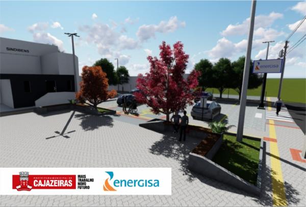 Parceria Prefeitura/Energisa: Cajazeiras ganhará nova praça