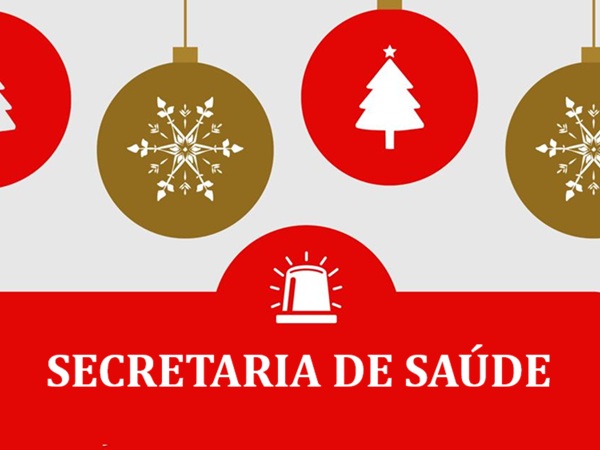 Prefeitura de Cajazeiras divulga os serviços de saúde em funcionamento e em recesso no período natalino