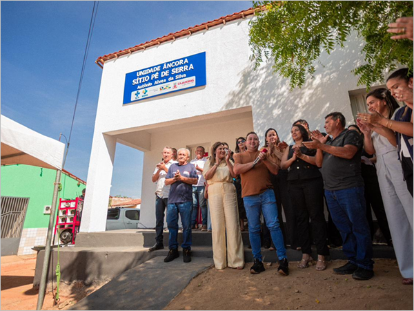 Prefeita Corrinha Delfino inaugura reforma e ampliação da UBS Âncora do sítio Pé-de-Serra