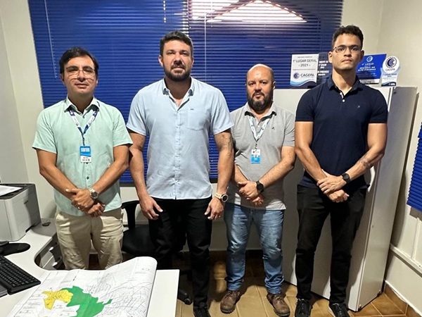 Prefeitura de Cajazeiras e Cagepa  discutem ações para fortalecer serviços de saneamento