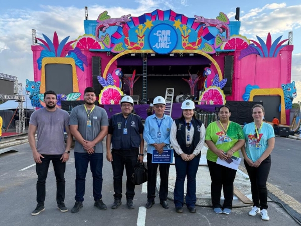 Inspetoria Regional do CREA aprova integralmente projeto do Carnaval após inspeção técnica
