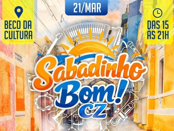 Secretaria de Cultura lança primeira edição do Sabadinho Bom em Cajazeiras