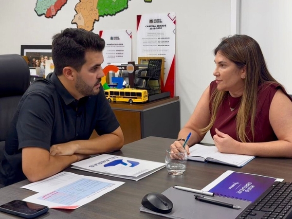 Prefeita se reúne com secretário estadual da Educação para discutir ações conjuntas na educação