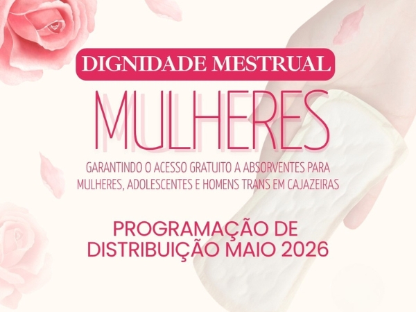 Secretaria das Mulheres realiza em maio programação voltada à dignidade menstrual e saúde da mulher