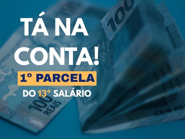 Primeira parcela do 13º salário dos servidores públicos municipais é paga nesta sexta-feira (10)
