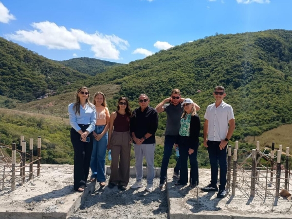 Secretaria de Desenvolvimento Econômico de Cajazeiras realiza visita técnica às obras do Complexo Científico do Sertão