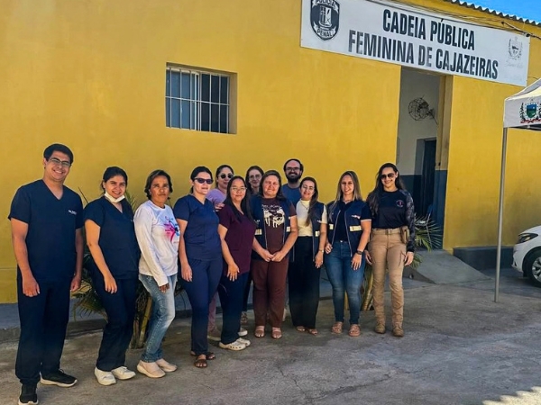 Prefeitura leva serviços de saúde às mulheres do Presídio Feminino de Cajazeiras